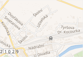 Pod Sokolí strání v obci Sokolov - mapa ulice