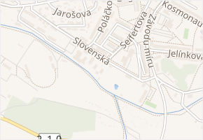 Rybářská v obci Sokolov - mapa ulice