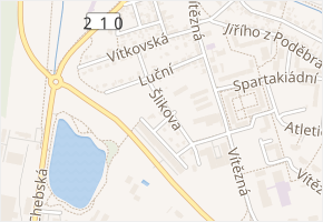 Šlikova v obci Sokolov - mapa ulice