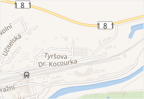 Tělocvičná v obci Sokolov - mapa ulice