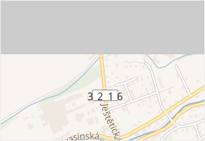 Ještětická v obci Solnice - mapa ulice