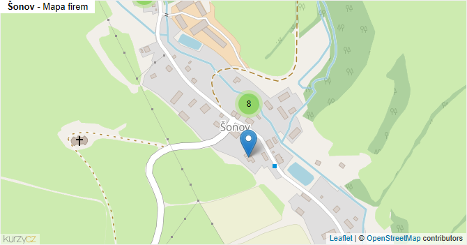 Šonov - mapa firem