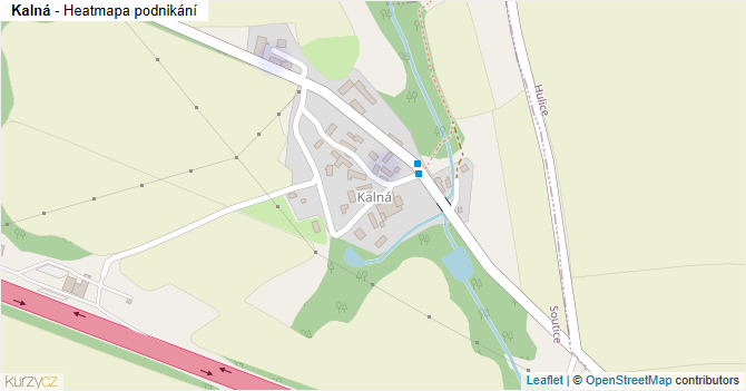 Kalná - mapa podnikání