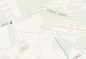 Bedřichov v obci Špindlerův Mlýn - mapa části obce