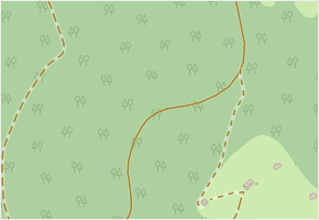 Benecká v obci Špindlerův Mlýn - mapa ulice