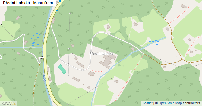 Přední Labská - mapa firem