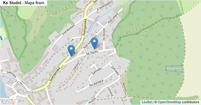 Ke Studni - mapa firem