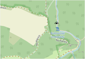 Na Pláních v obci Srbsko - mapa ulice