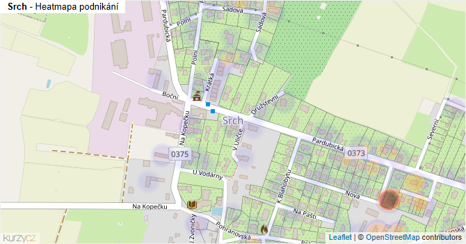 Srch - mapa podnikání