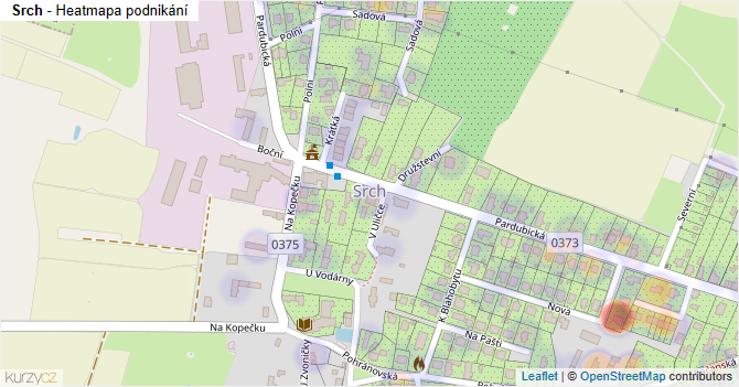 Srch - mapa podnikání