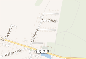 U Hřiště v obci Srch - mapa ulice