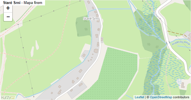 Staré Srní - mapa firem