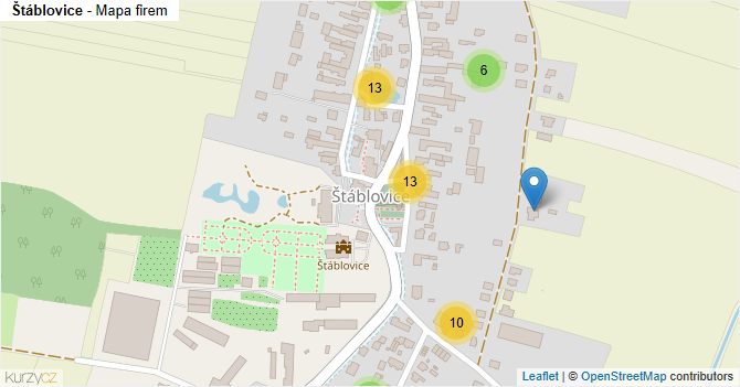 Štáblovice - mapa firem
