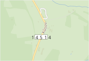 Kůsov v obci Stachy - mapa ulice