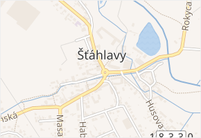 Spojovací v obci Šťáhlavy - mapa ulice