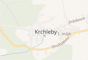 Kamenická v obci Staňkov - mapa ulice