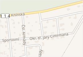 K Severnímu pólu v obci Stará Huť - mapa ulice