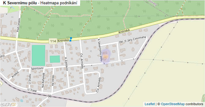 K Severnímu pólu - mapa podnikání