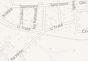 Ke Hřišti v obci Stará Huť - mapa ulice