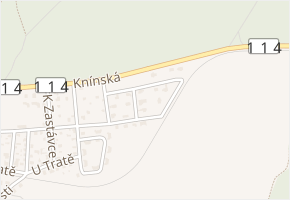 Okr. tř. Járy Cimrmana v obci Stará Huť - mapa ulice