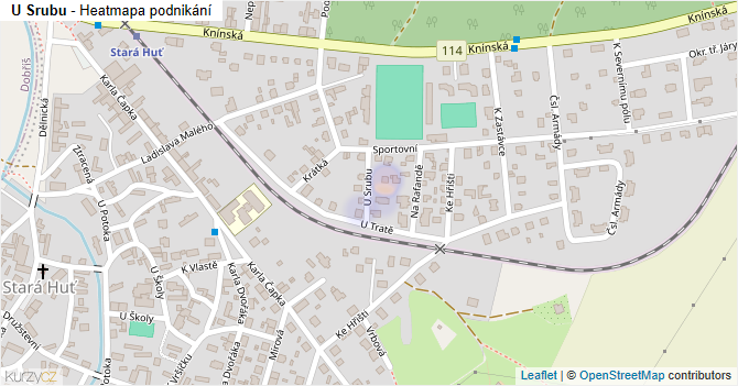 U Srubu - mapa podnikání