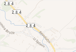 Jižní v obci Stará Paka - mapa ulice