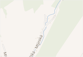 Mlýnská v obci Stará Ves - mapa ulice