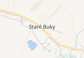 Dolní Staré Buky v obci Staré Buky - mapa části obce