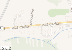Hodějovice v obci Staré Hodějovice - mapa ulice