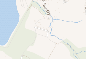 U Veselských v obci Staré Hodějovice - mapa ulice