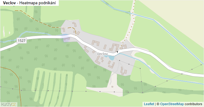 Veclov - mapa podnikání