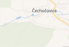 Čechočovická v obci Stařeč - mapa ulice