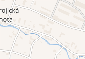 Starojická Lhota v obci Starý Jičín - mapa části obce