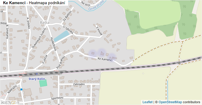 Ke Kamenci - mapa podnikání