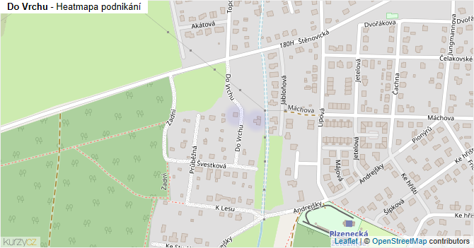 Do Vrchu - mapa podnikání