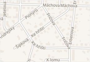 Ke hřišti v obci Starý Plzenec - mapa ulice