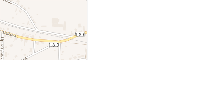 Luční v obci Starý Plzenec - mapa ulice