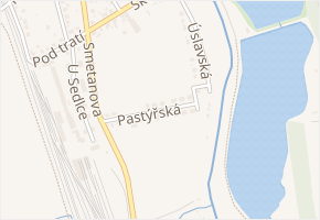 Pastýřská v obci Starý Plzenec - mapa ulice