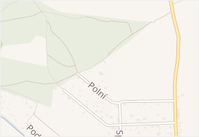 Pod Duby v obci Starý Plzenec - mapa ulice