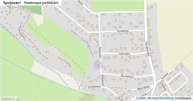 Spojovací - mapa podnikání