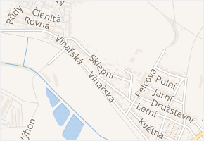Sklepní v obci Starý Poddvorov - mapa ulice