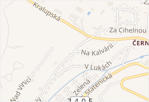 K Cihelně v obci Statenice - mapa ulice