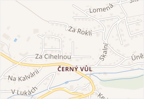 Kolmá v obci Statenice - mapa ulice