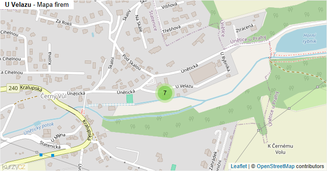 U Velazu - mapa firem