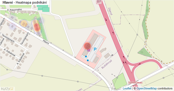Hlavní - mapa podnikání