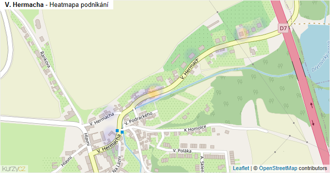 V. Hermacha - mapa podnikání