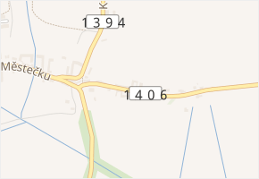 Kestřanská v obci Štěkeň - mapa ulice