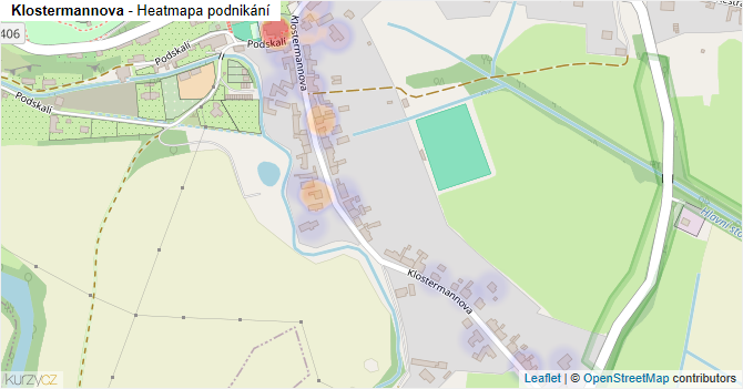 Klostermannova - mapa podnikání