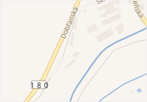 Dobřanská v obci Štěnovice - mapa ulice