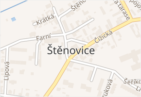 Skladová v obci Štěnovice - mapa ulice